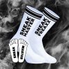 SNEAK MASTER – stylish white-black socks