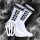 SNEAK MASTER – stylish white-black socks
