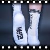 SNEAK MASTER – stylish white-black socks