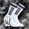 Sokken Sneak – stylish white-black socks