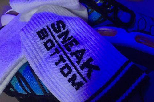 Sokken Sneak – stylish white-black socks