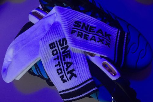 Sokken Sneak – stylish white-black socks