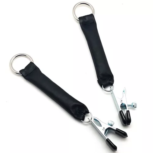Bőr súllyal ellátott mellbimbó csipesz – 80g x 2 db