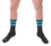 Black and blue training socks – premium comfort and durability