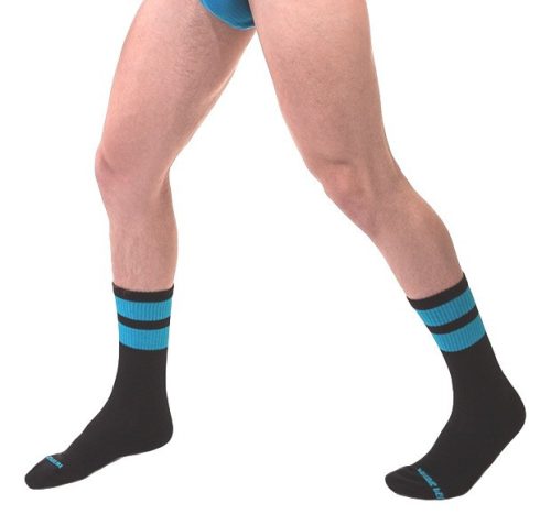 Black and blue training socks – premium comfort and durability