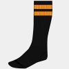 Black and Orange Fluorescent Training Socks