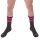 Black-Fluorescent Pink Training Socks