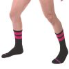 Black-Fluorescent Pink Training Socks