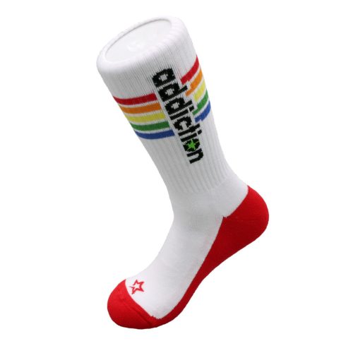 Addiction Pride – fashionable, colorful socks in a sensual style