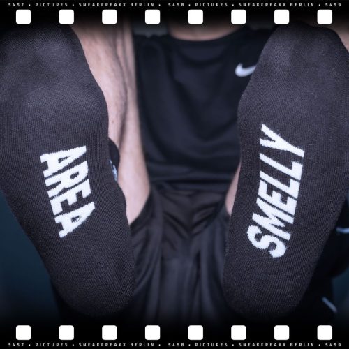 Smelly Area – elegant black socks in premium comfort