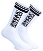 FUCK ME Socks - sensual white and black socks