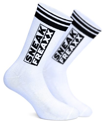 FUCK ME Socks - sensual white and black socks