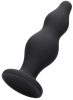 Plug Ouch Bubble – Premium Black Anal Stimulator 11 cm