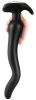 Noth Curve S – premium long plug, 25 x 4 cm, black