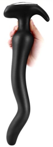 Noth Curve S – premium long plug, 25 x 4 cm, black