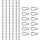 6-point chain set - secure hold in premium quality