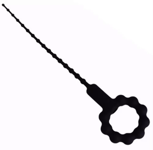 Vibrating urethral wand with O-ring – 17.5 cm, 3-8 mm diameter