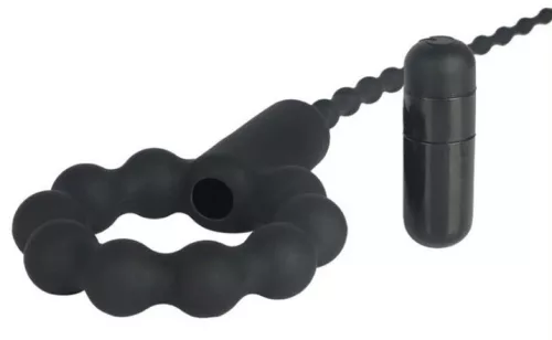 Vibrating urethral wand with O-ring – 17.5 cm, 3-8 mm diameter