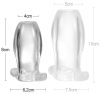 Plug Tunnel – Transparent Anal Stimulator 7 x 4 cm