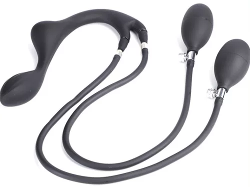 Double Plug – Inflatable Intimate Massager 21 x 6 cm