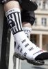 Lockable WHITE Sk8erboy socks – stylish and comfortable