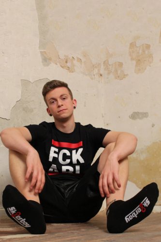 Sk8erboy – black quarter socks, stylish comfort