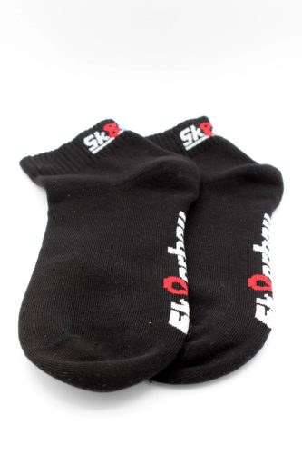 Sk8erboy – black quarter socks, stylish comfort