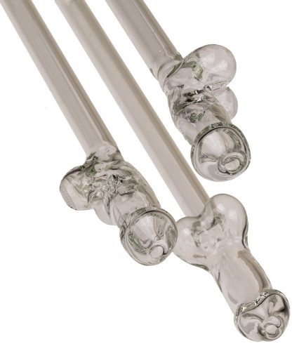 Willy Glass Straws 4 pcs