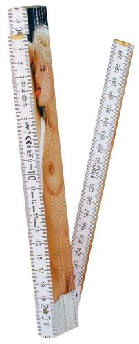 Girl Folding Tape Measure 2 m
