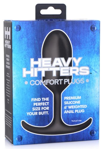 Hitters – prémium szilikon anál dugó L 14 x 4,5 cm