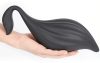 Bulby - Premium Silicone Anal Plug M (14 x 7 cm) in Black
