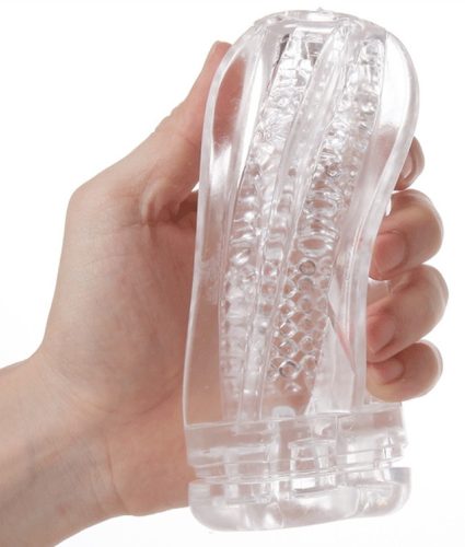 Energy Transparent – transparent vibrating masturbator