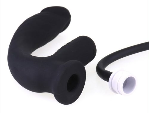 Infladick – Inflatable and Vibrating Anal Plug 14x3.5cm