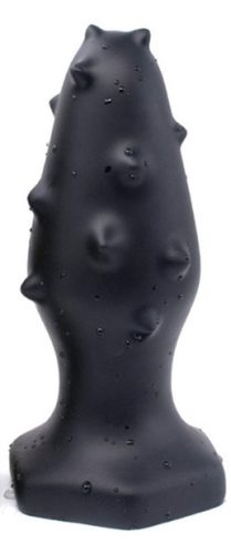 Monster Spike S – premium silicone anal plug, black