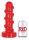 Cyclone – sensual vibrator 25 x 8.5 cm in precious red