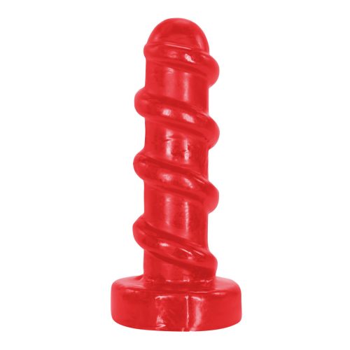 Cyclone – sensual vibrator 25 x 8.5 cm in precious red