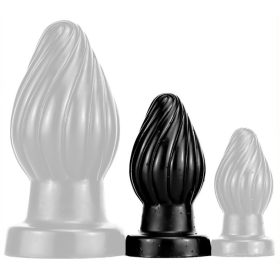 Spiral Plug M – Premium Spiral Anal Artuomy, Black