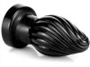 Spiral Plug M – Premium Spiral Anal Artuomy, Black