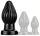 Spiral Plug L – Premium Spiral Anal Device, Black