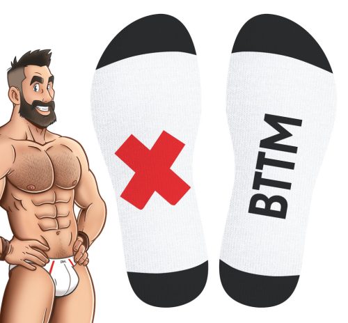 Bttm SneakXX – premium white socks for style lovers