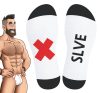 Slve SneakXX – premium white sports socks