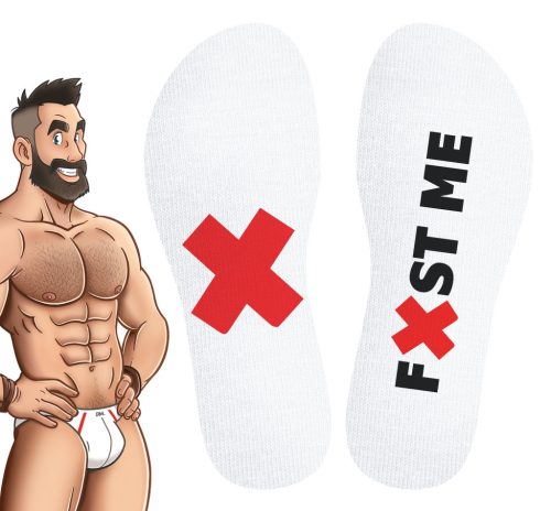 Fist Me SneakXX – premium white socks for total comfort