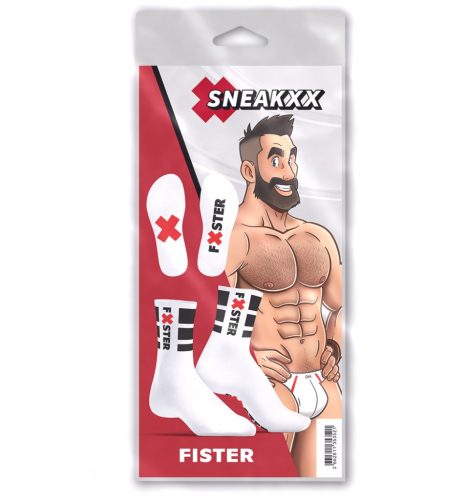 Fister SneakXX – premium white socks for the demanding