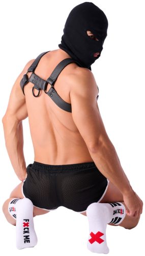 Fuck Me SneakXX – sensual white socks in premium comfort