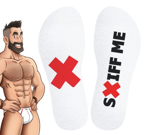 Sniff Me SneakXX – a special white sock experience