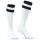 Hard SneakXX – premium high socks in a white-black combination
