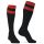 Hard SneakXX – stylish, premium high socks, black and red