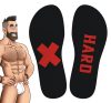 Hard SneakXX – stylish, premium high socks, black and red