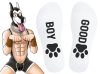 Good Boy Socks – stylish white and black socks