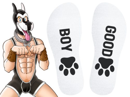 Good Boy Socks – stylish white and black socks